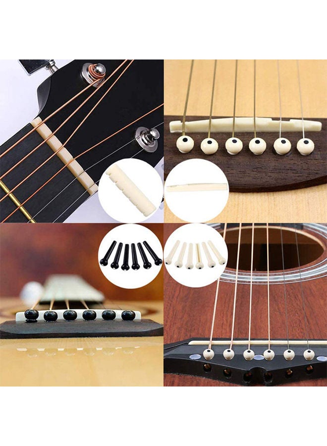Sharpdo Guitar String Dial Tuner Tuning Clip Set Musical Instrument Accessories Set  - Image 2
