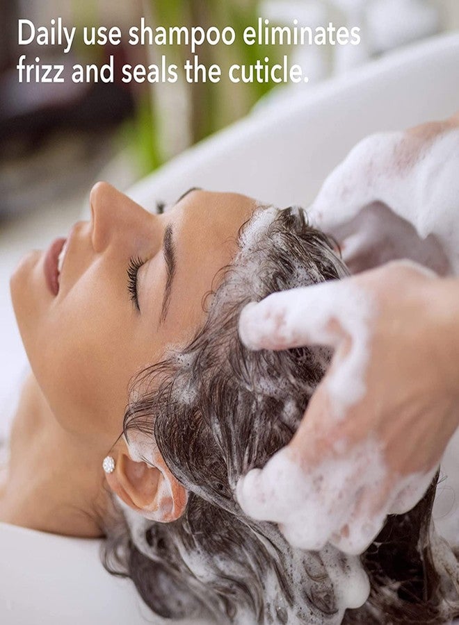 مكاديميا شامبو زيت المكاديميا الطبيعي لتنعيم الشعر، يُرمم الشعر ويمنحه لمعانًا، يُغذي الشعر الجاف | للرجال والنساء، للشعر الجاف والمجعد - 300 مل - Image 2