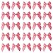 AKLVBL 25 Pack Set Satin Ribbon Bows Pretied Bows with Sticky Gel Pads for Treat Bags Gift Bags Bakery Candy Bags and Package Decorating or Gift Decorating Peach Pink - Image 1