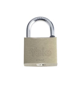 Yale Yale 15-0110-5026-00-0201 110 Series Brass Padlock 50Mm Brass  - Image 1