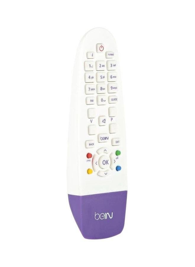 bein Remote Control For Sport Satellite Receiver White Purple Red - Image 2