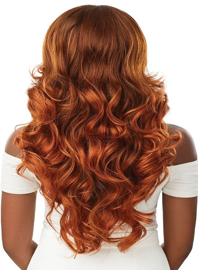 Outre Lace Front Wig - Perfect Hair Line 13X6 Faux Scalp - Laurel (DRFF CAJUN SPICE) - Image 5