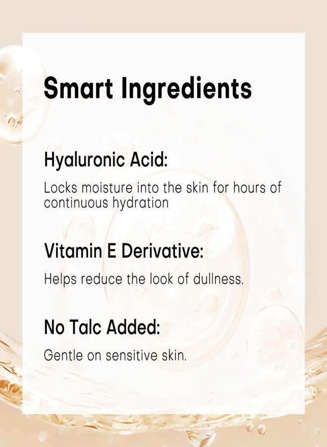 MISTINE Translucent Loose Setting Powder, Lightweight & Breathable Talc Free Translucent Powder, Brightens Skin,Blur Setting Powder, Semi-Matte Finish, Translucent White, 0.28 Oz - Image 3