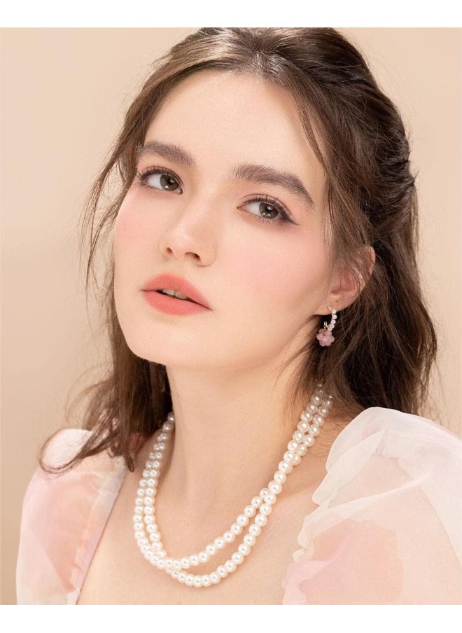 Flower Knows Strawberry Rococo Series Cloud Lip Cream Lipstick 01 Soy Milk Cheese  - Image 3