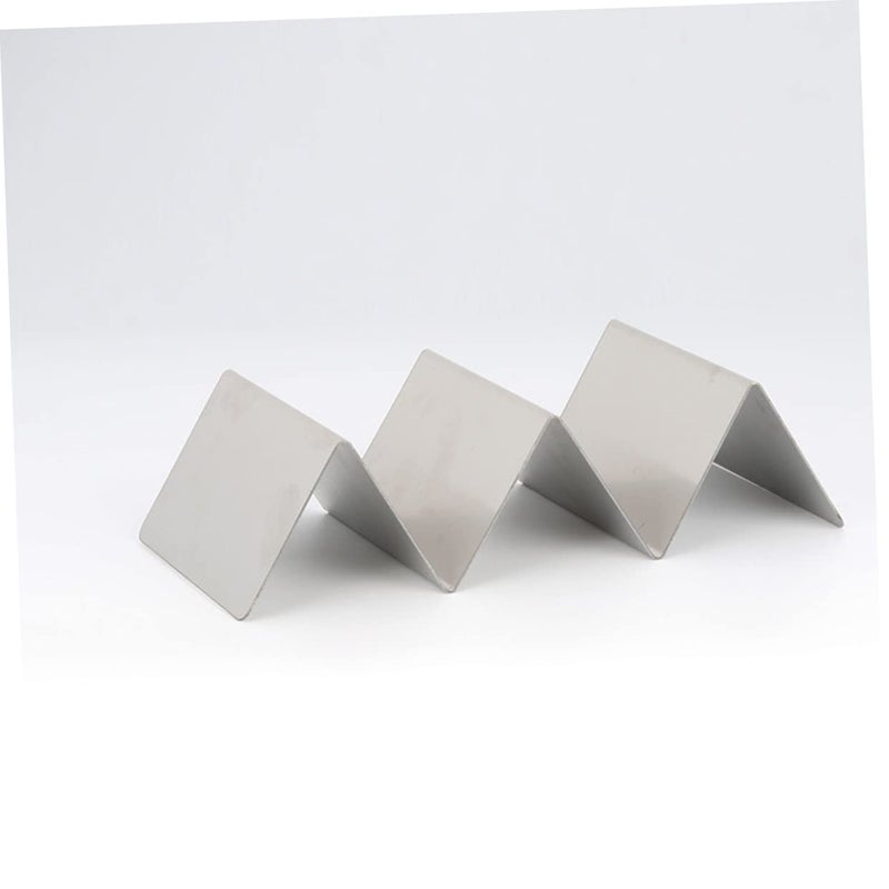 Wave Shaped Stainless Steel Taco Holder Stand Dishwasher Safe for Easy Serving - Image 4