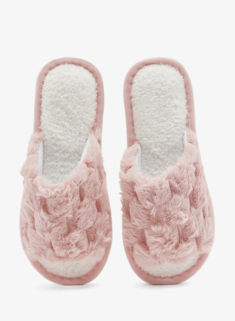 Ginger Quilted Textured Bedroom Slippers - Image 4