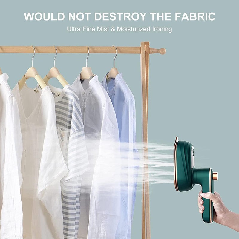 Mini Steam Iron – Practical & Lightweight Design for Fast and Accurate Ironing – Suitable for All Types of Clothes – Fast Heating & High Efficiency – Ideal for Home or Travel Use Small - Image 3