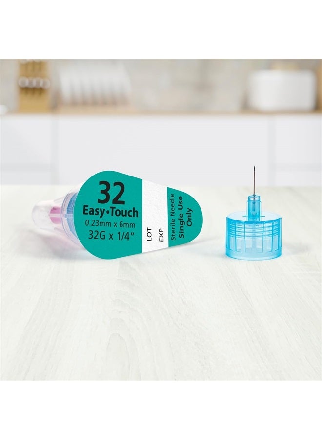 Easy Touch Insulin Pen Needles, 32G, 1/4-Inch/6mm, Box of 100  - Image 2