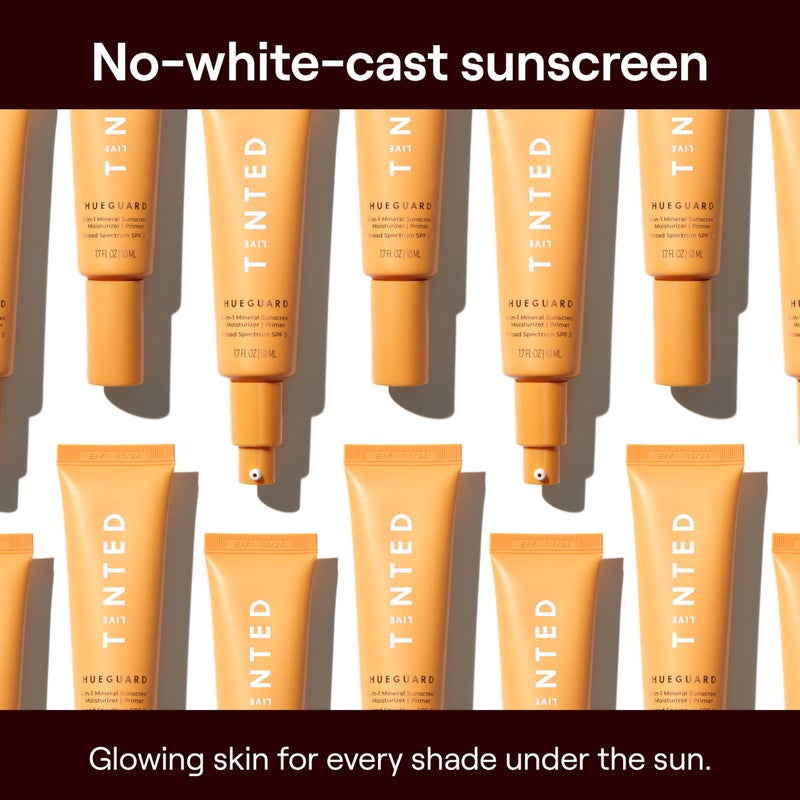 Live Tinted HueguardÂ® 3-in-1 Mineral Sunscreen, Moisturizer, & Primer for Face and Body - Hydrate and Protect the Skin Year Round - SPF 30 to Protect Against UVA/UVB Rays, 1.7 Fl Oz - Image 3