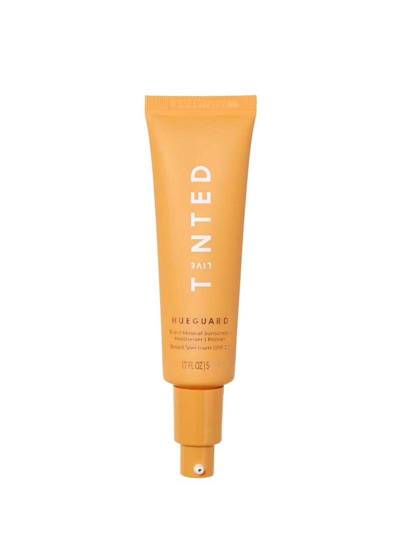 LIVE TINTED Live Tinted Hueguard® 3-in-1 Mineral Sunscreen, Moisturizer, & Primer for Face and Body - Hydrate and Protect the Skin Year Round - SPF 30 to Protect Against UVA/UVB Rays, 1.7 Fl Oz  - Image 1