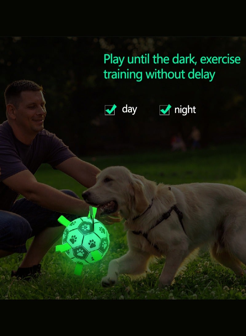 Luminous Dog Soccer Toys Interactive Puppy Toys Soccer Ball - Image 2