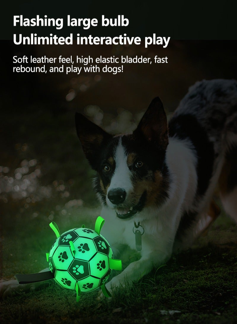 Luminous Dog Soccer Toys Interactive Puppy Toys Soccer Ball - Image 4