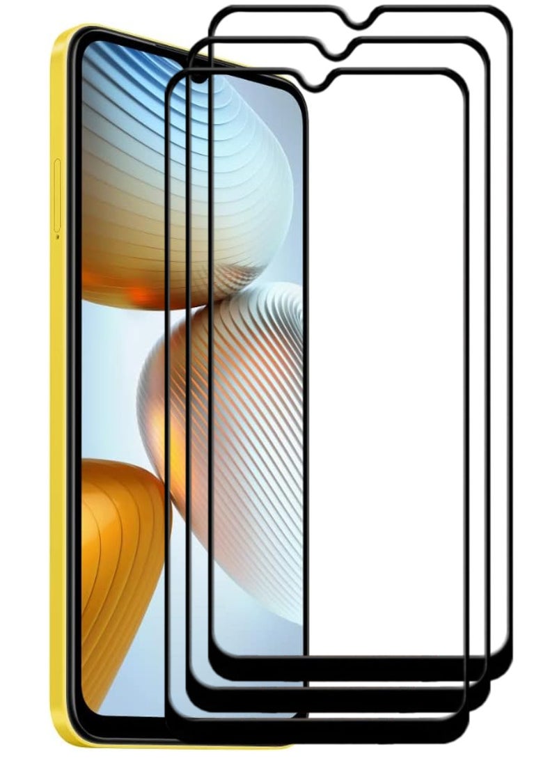 ACLIX 3 Pieces Antistatic ESD Dustproof Premium Quality High Definition Tempered Glass Screen Protector Designed For Xiaomi Poco M4 5G - Image 1