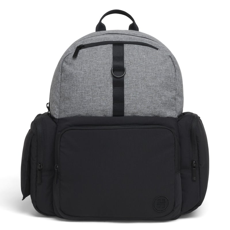 HUGGIES Unisexadult Day Pack Diaper Backpack Dark Grey HeatherBlack One Size - Image 2
