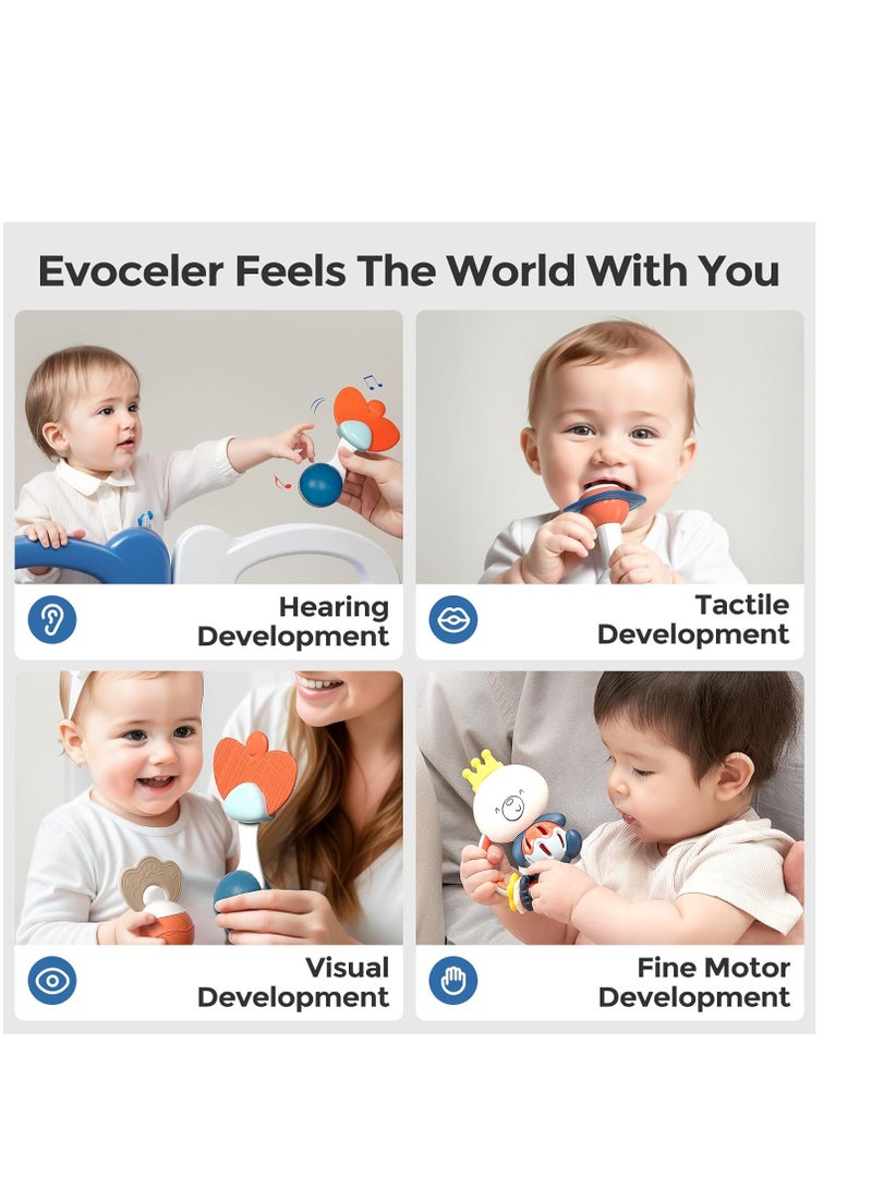 ترتيس خشخيشة أطفال صوت ناعم TTS528 - Image 3