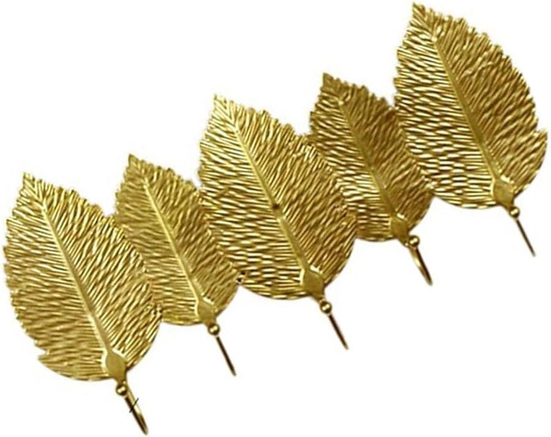 Nordic Golden Wall Hook For Coat Clothes Hanger Entryway Bedroom Bathroom Easy Installation - Image 1