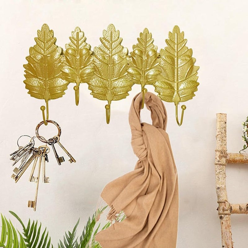 Nordic Golden Wall Hook For Coat Clothes Hanger Entryway Bedroom Bathroom Easy Installation - Image 5
