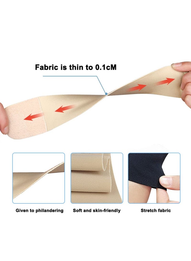 Excefore Arthritis Gloves, 1 Pair Wrist Thumb Support Braces, Ultra Thin Soft Elastic Compression Sleeves Fingerless Glove, Adjustable Sports Thumb Bandage Wrap Protector for Women & Men - Image 3