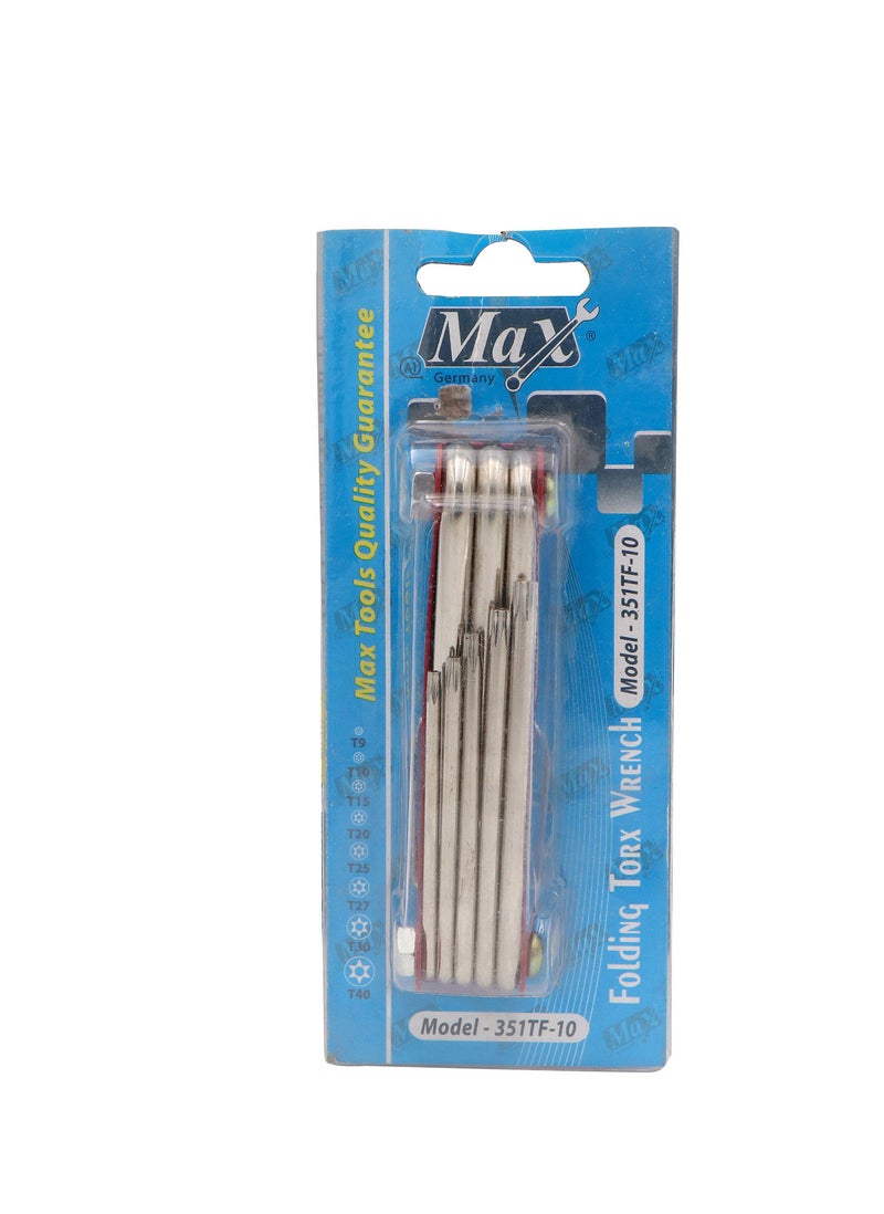 ماكس جيرماني مجموعة مفاتيح ألين توركس قابلة للطي 351TF-10 من ماكس ألمانيا - Image 4