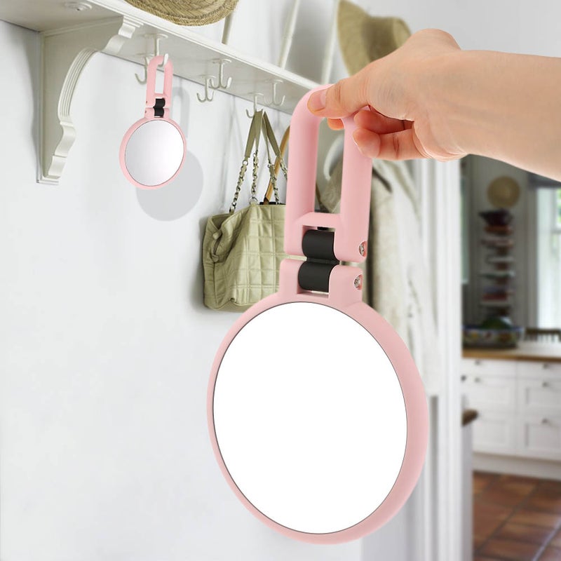 Double Sided Folding Handheld Mirror Travel Makeup Mirror High Definition 10X/15X Magnifying Beauty Cosmetic Mirror - Image 2
