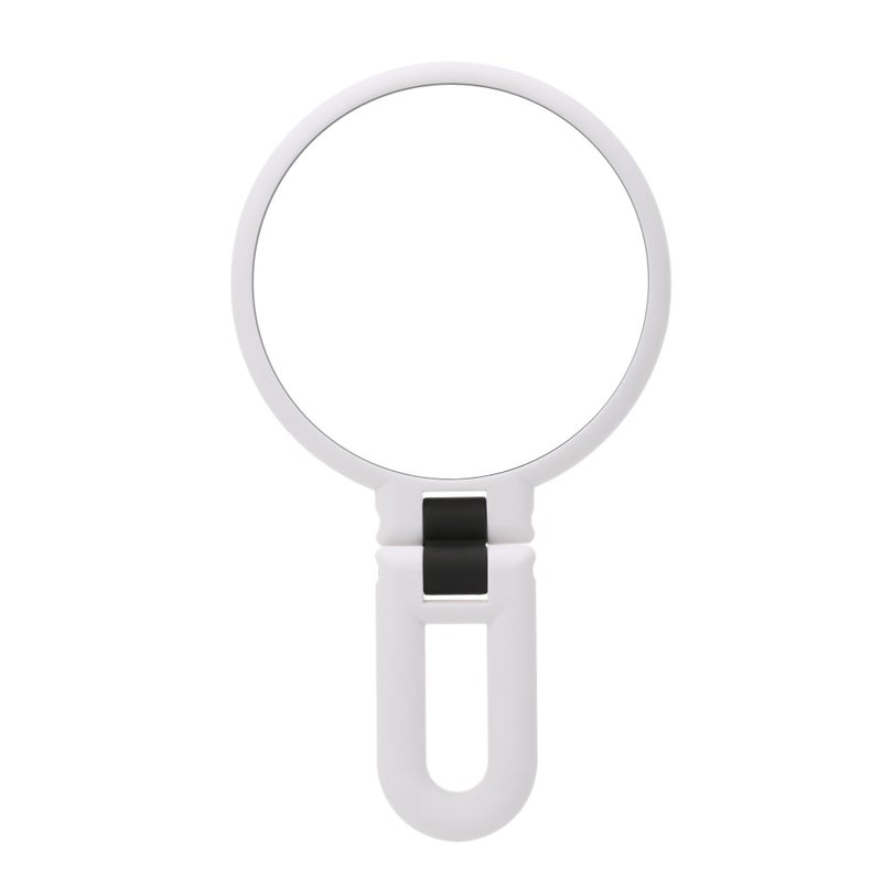 Double Sided Folding Handheld Mirror Travel Makeup Mirror High Definition 10X/15X Magnifying Beauty Cosmetic Mirror - Image 1