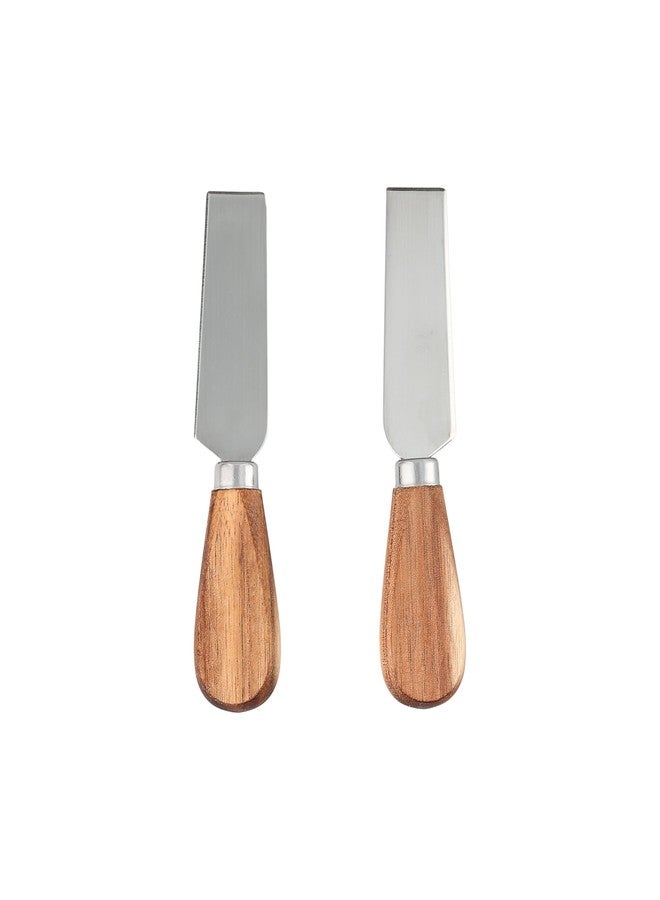 شركة بافيليون جيفت بافيليون - اخدموا بعضكم بعضًا بمحبة - لوح تقديم على شكل صليب من خشب الأكاسيا مقاس 12 بوصة × 8.75 بوصة مع أداة فرد، لوح تقديم للجبن والخبز واللحوم الباردة، هدية ملهمة وروحانية ودينية، هدية للأصدقاء والكنيسة. - Image 4