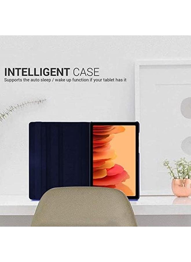 erorex - Galaxy Tab A7 Case 10.4" 2020 Tab A7 Case Pu Leather Smart Case 360 Degree Rotating Case Smart Folio Bookcase For Samsung Galaxy Tab A7 10.4 Inch 2020 Case (Sm T500 T505 T507) (Blue) - Image 1
