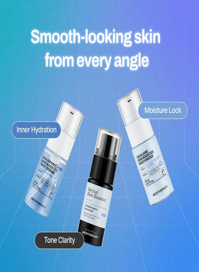 Meditherapy Gentle Boost Kit – Korean Skin Care Set with Retinal & Hyaluronic Acid Serum & Squalane Moisturizer, Anti-Aging & Hydrating Routine, Beginner-Friendly, Travel & Gift - Image 3