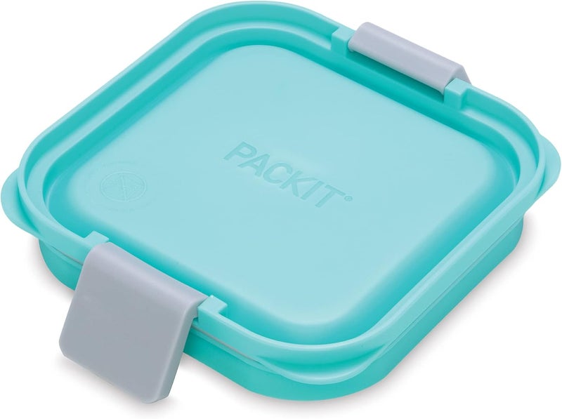 PackIt Mod Snack Bento Food Storage Container Mint Green Pack of 2 - Image 4