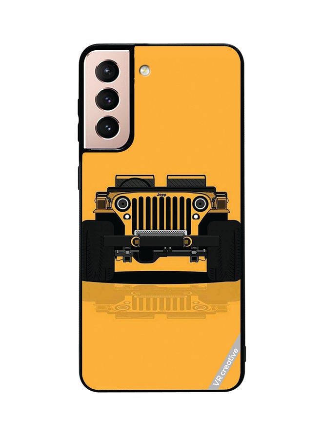 VR CREATIVE Protective Case Cover For Samsung Galaxy S21 5G Jeep Design Multicolour - Image 1