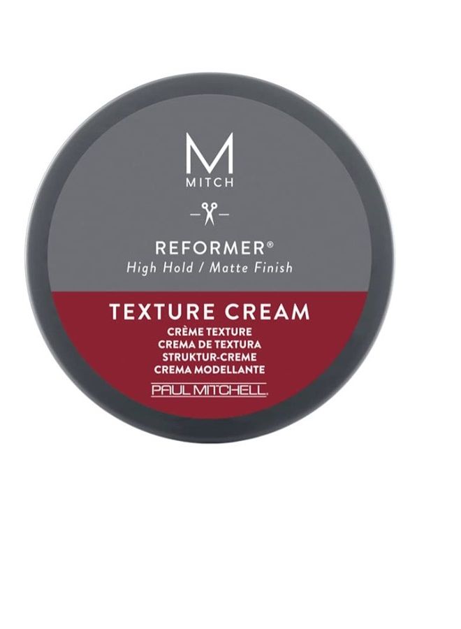 Paul Mitchell MITCH Reformer Texture Cream, Hair Putty, High Hold, Matte Finish, 3 oz. - Image 1