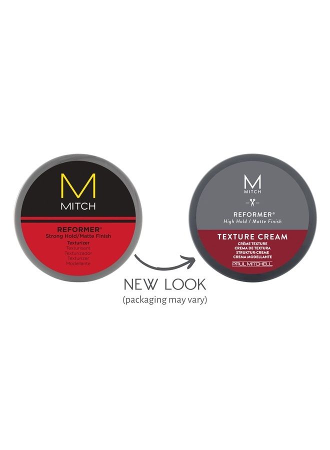 Paul Mitchell MITCH Reformer Texture Cream, Hair Putty, High Hold, Matte Finish, 3 oz. - Image 3
