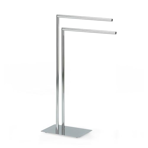 Kela Free Standing Towel Rack for Bathroom Style Collection Chrome - Image 1