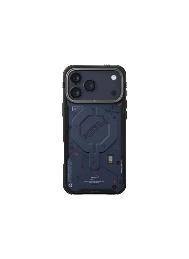 إسكينارما غطاء VIGOR لهاتف iPhone 17 Pro Max – غطاء واقٍ مع زوايا ماصة للصدمات، حارس كاميرا مرتفع، حامل قابل للطي ومناسب لـ MagSafe - Image 1