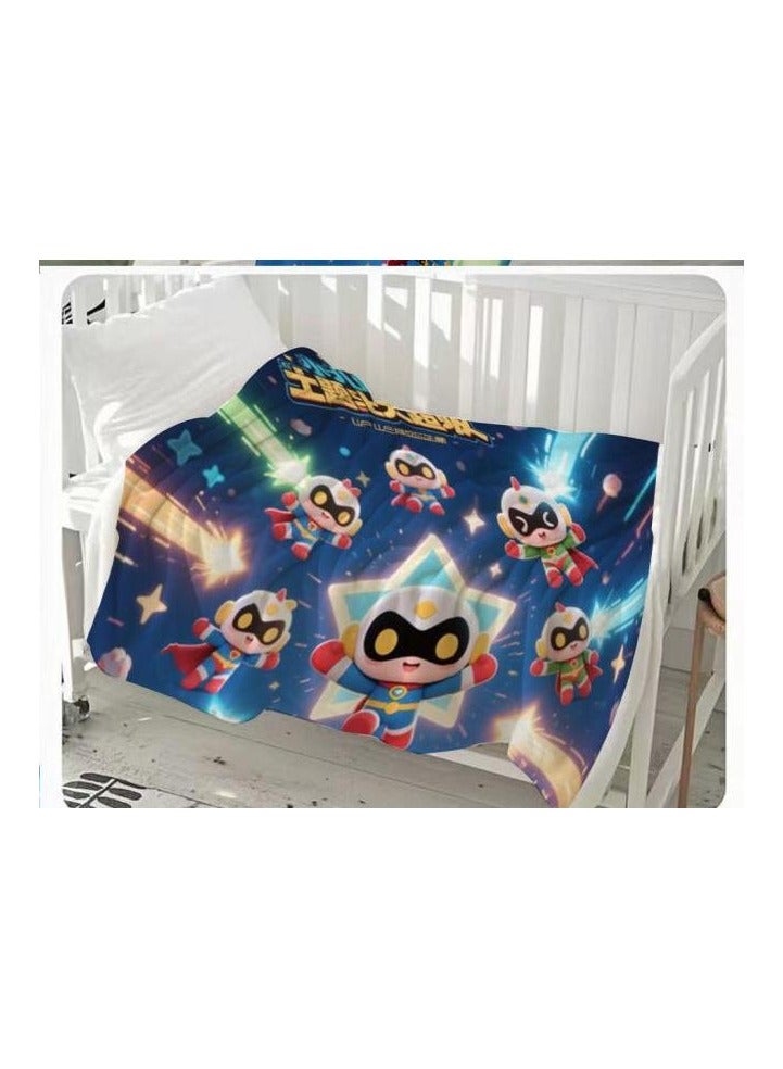 general Flannel thin blanket (warm and comfortable, suitable for sleep, gaming, dust removal and sandproof) 150cm*200cm - 180 - Image 3