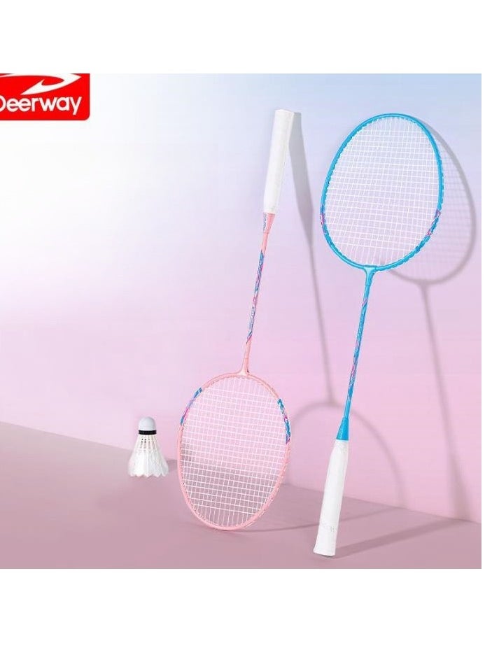 Deerway Delhui Badminton Racket Ultra Light And Durable Adult Suit, Competition Training, Dribbling, Double Racket  - Image 2