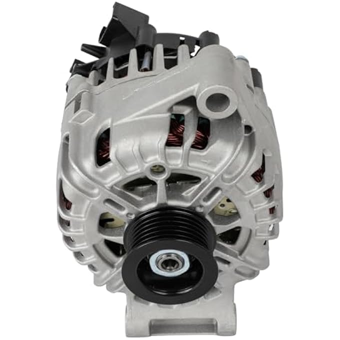 ASTOU 120 Amp AE8T-10300-AA New Alternator Compatible with for Ford for Fiesta 2011-2019 Alternator Replacement - Image 2