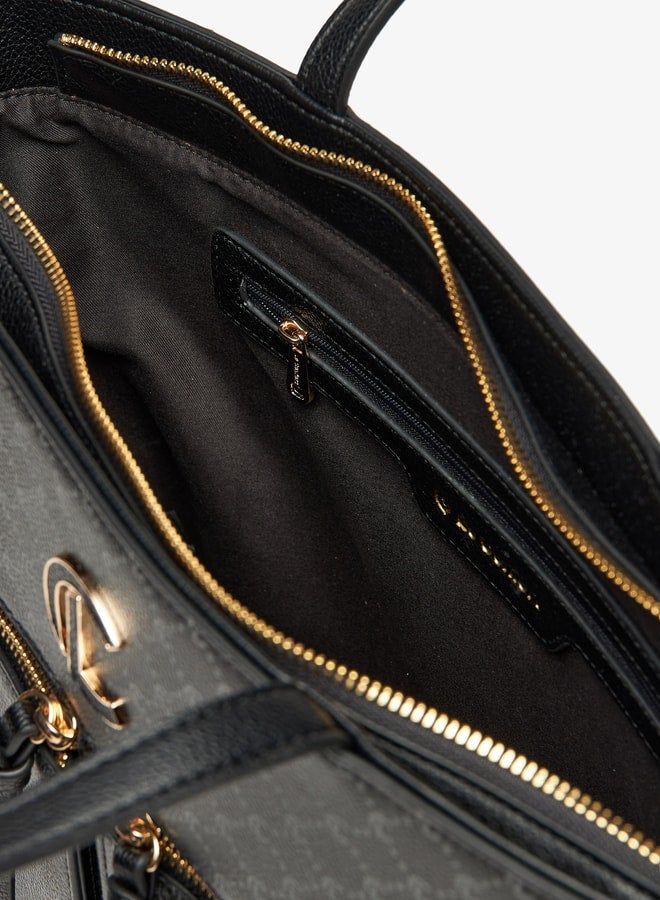 لو كونفورت شوبينج مونوجرام مطبوع نسائي - Image 4