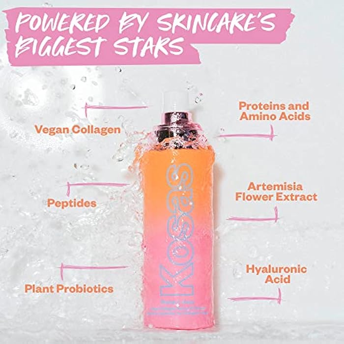 Kosas بخاخ كوساس للكولاجين النباتي الممتلئ والعصيري - سيروم سهل الاستخدام، مصنوع في الولايات المتحدة - يشد البشرة بشكل ملحوظ، يهدئ، ويرطب - 3.38 أونصة - Image 4