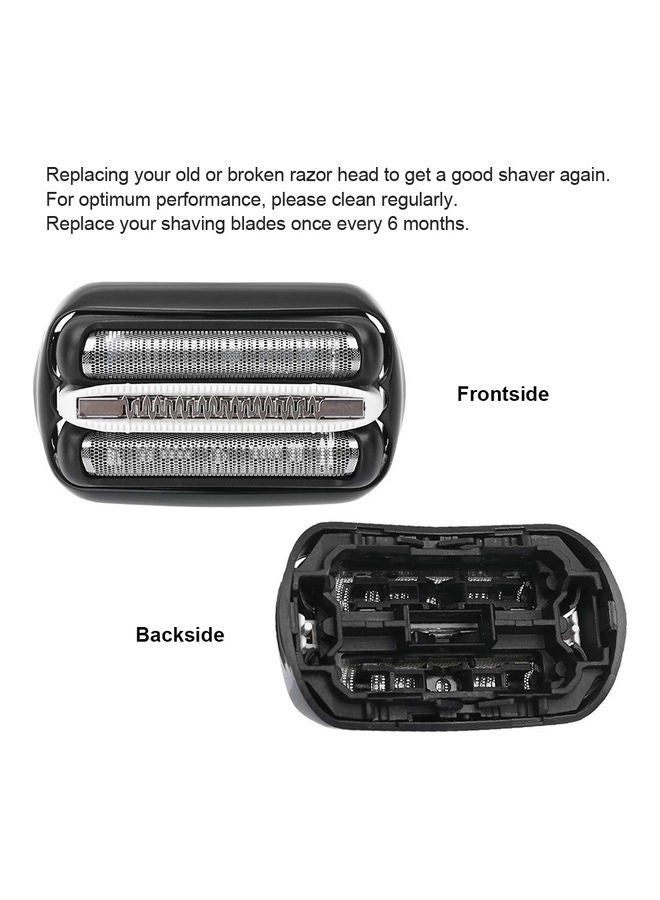 NIBEMINENT 32B Foil and Replacement Shaver Head Compatible with Braun 3 Series Black - Image 2