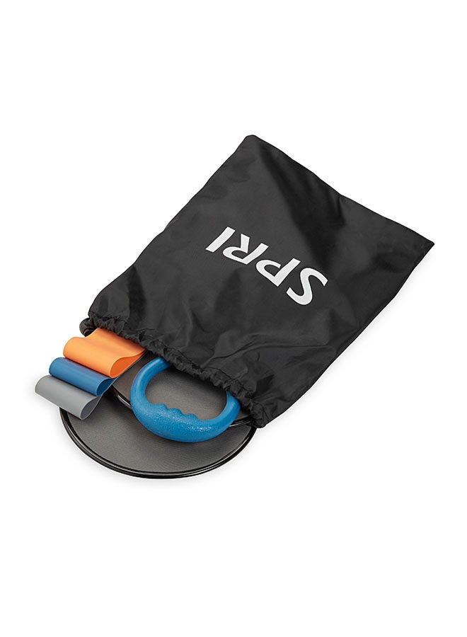 SPRI SPRI Ultimate Booty Sculpt Kit – Loop Bands, Booty Band & Gliding Core Discs with Carry Bag - Image 5
