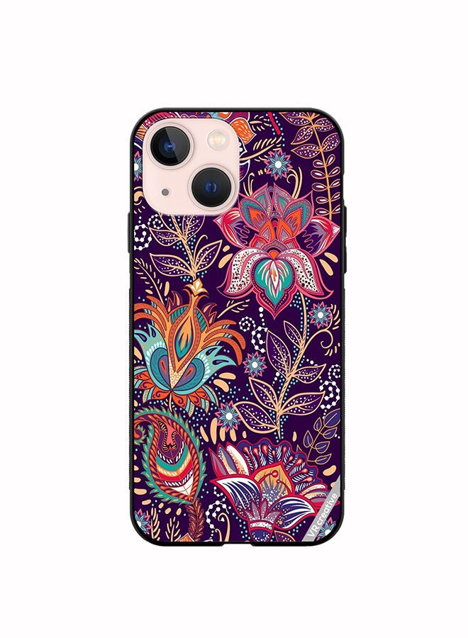 VR CREATIVE Protective Case Cover For Apple iPhone 14 Plus Flower Design Multicolour - Image 1