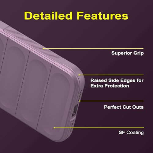 Casotec Back Cover for OnePlus Nord CE5 5G | Full Camera Protection | Liquid Silicon Case | Flexible Bumper Case for OnePlus Nord CE5 5G (Purple) - Image 3