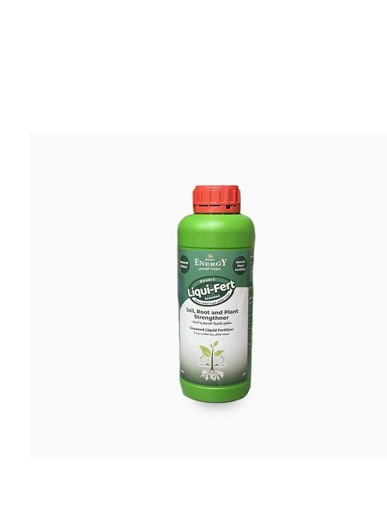 DESERT ENERGY Desert Energy Seaweed Liquid Fertilizer 500ml For Roots Soil And Plant Stronger is Designed to Promote Root Growth Improve Soil Health and Enhance Overall Plant Strength.  - Image 1