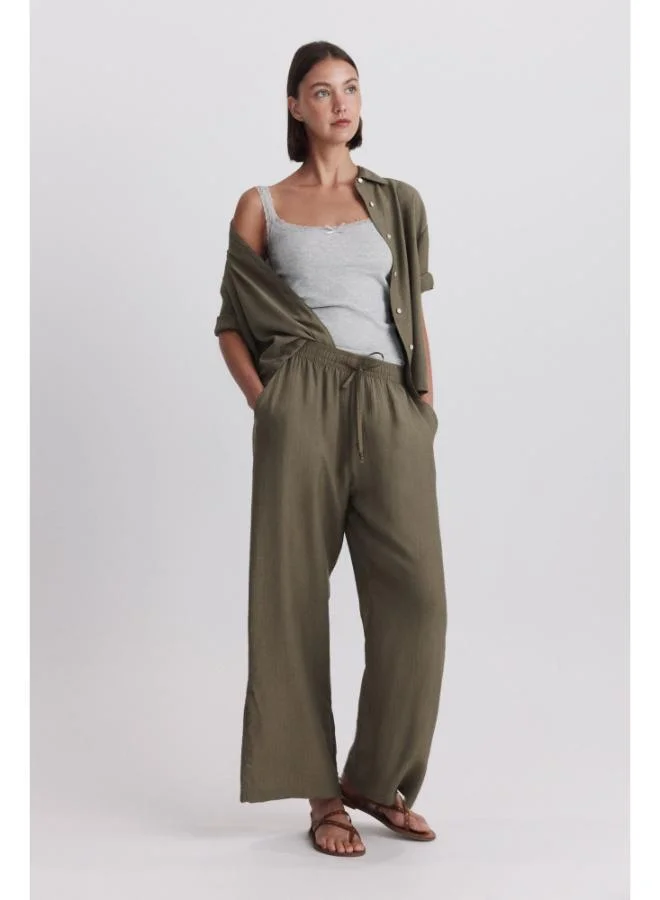 Springfield Fluid drawstring trousers