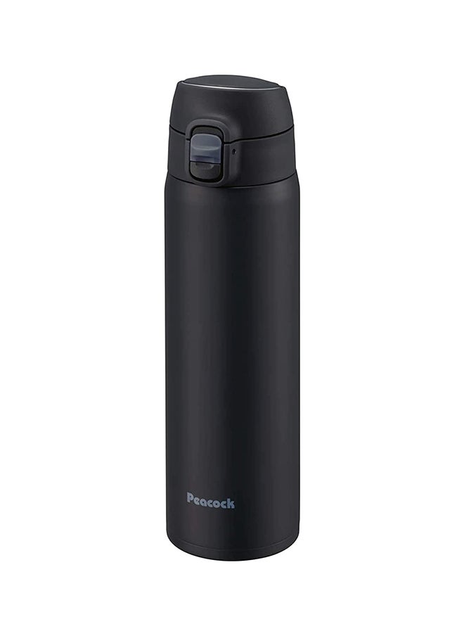 Peacock - Vacuum Water Bottle Sports Bottle With Stainless Steel Insulated Leak Proof Water Bottle 700Ml Black - Image 1