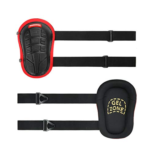 WORKPRO Knee Pads for Work, Construction Knee Pads with Ergonomic Gel Cushion and Foam Padding for Gardening, Carpentry, Welding, Roofing, Cleaning - Image 3