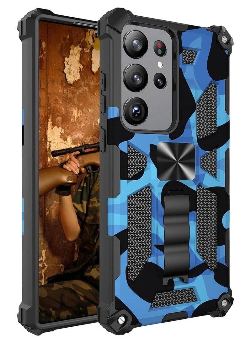 General Case Compatible with Samsung Galaxy S24 Ultra, Military Grade Shockproof Protective Phone Cover with Kickstand for Samsung Galaxy S24 Ultra  - Image 2
