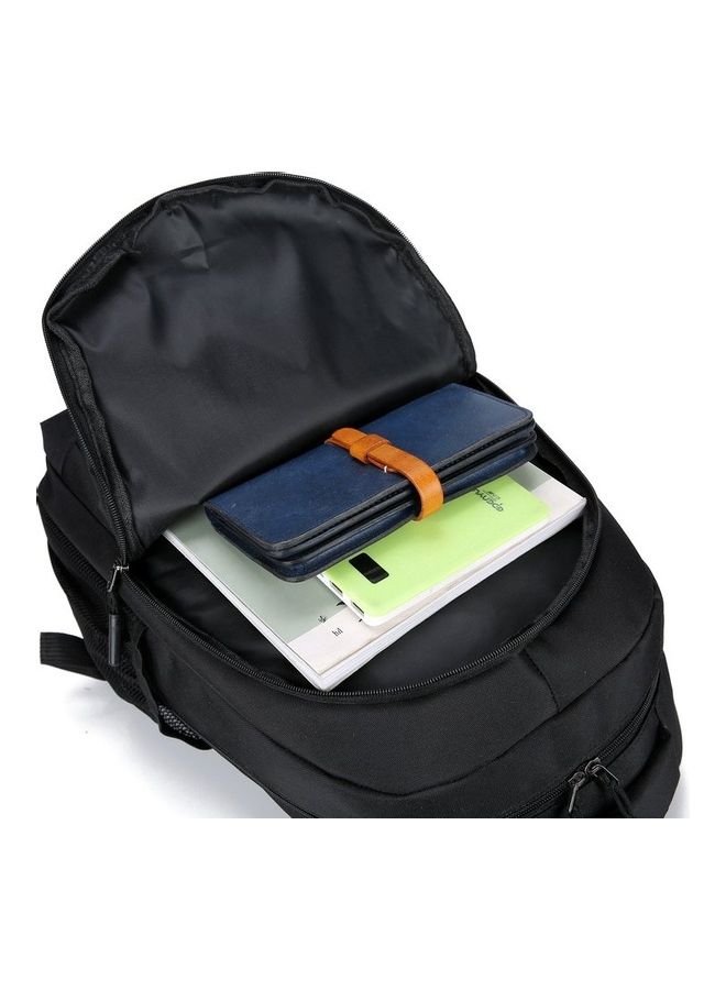 Datazone Stylish And Comfortable Travel Backpack Black/Blue - Image 2