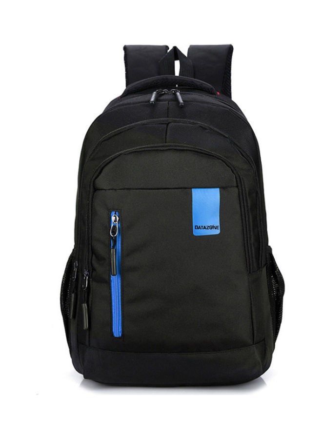 Datazone Stylish And Comfortable Travel Backpack Black/Blue - Image 1